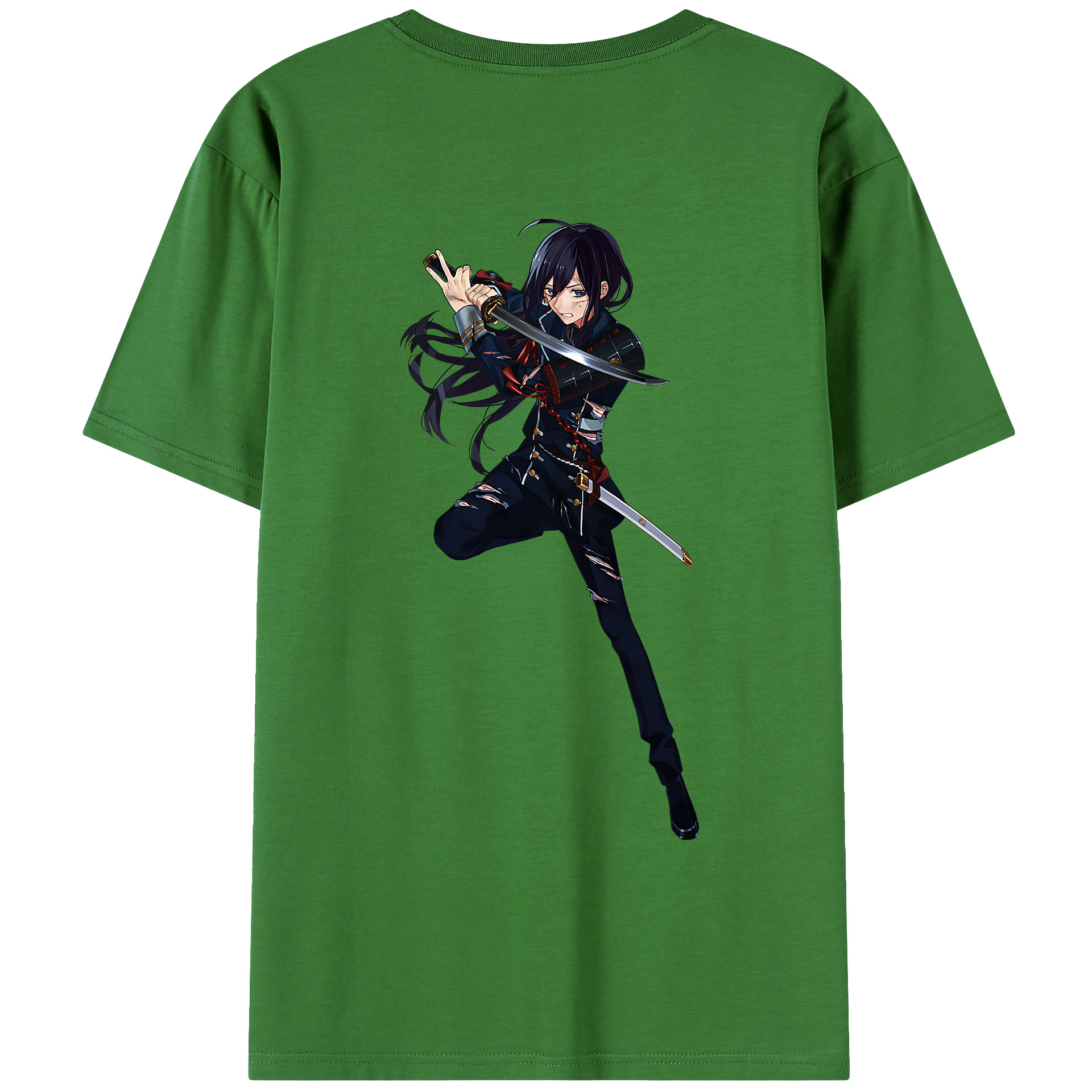 （画像用） 刀剣乱舞 Touken Ranbu レディース半袖Tシャツ(バックプリント)